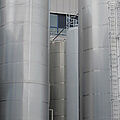 Triple Ice bank silo