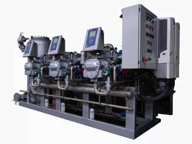 Prefabricated refrigeration system