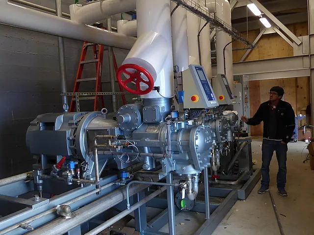 Complete refrigeration consulting and erection